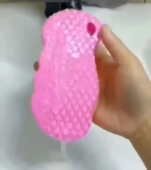 Sünger Kese Karışık Renk(Pembe-Mavi-Gri-Beyaz)