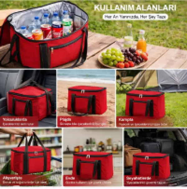 TERMOS ÇANTA KIRMIZI