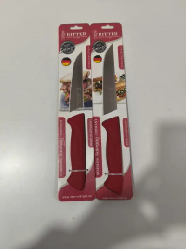 Solingen Rıtter Genel Kullanım Mutfak Bıçağı 25 cm ( KIRMIZI )