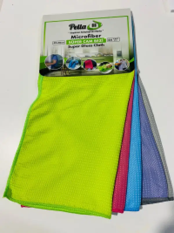 Pella süper cam bezi 40x40 ( 5 Lİ KARTELA )