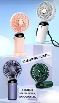 VANTİLATÖR DİJİTAL 5 KADEME - KATLANIR - AYAKLI