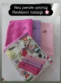 Pella RENKLİ SERİ İthal 3'lü Mikrofiber Temizlik Bezi 40X60 cm.