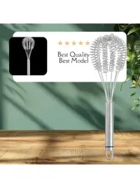 Spiralli Lüx Hızlı Çırpıcı Karıştırıcı ÇELİK