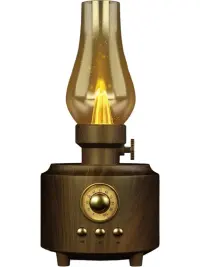 Nostalji Gaz Lamba Tasarım Klasik Radyo