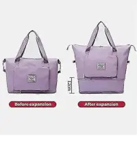 Hong Fu Su Geçirmez Büyük Kapasiteli Katlanabilir Seyahat Çantası LİLA