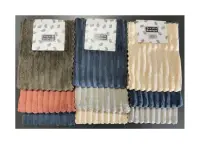 Karakuş PELUŞ ÇİZGİLİ KADİFE Bez 3 lü