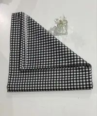 ( 1 Adet ) Leke Tutmaz Kumaş Masa Örtüsü ( SİYAH ) 200*200 cm