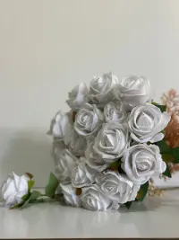 10 Dallı Gül ( BEYAZ )