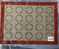 Halkalı Kalın Fırın Matı Silpat 9 ml KIRMIZI