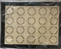 Halkalı Kalın Fırın Matı Silpat 9 ml SİYAH