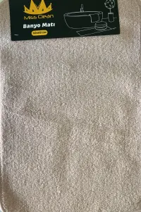 Miss Clean Mikrofiber Banyo Paspası 40x60 cm. ( PUDRA )