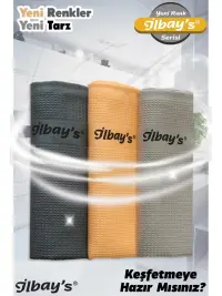 İlbay's 3’lü (Yeni Renkler Serisi) Mikrofiber Temizlik Bezi 40x60 cm 50 set ....1 seti 145 tl den gelir kargo bedava