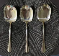 Paslanmaz Servis Kasığı ( GÜMÜŞ ) BÜYÜK 25 cm.