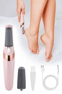 Şarjlı Elektrikli Topuk Törpüsü – Nasır ve Ölü Deri Giderici, Pürüzsüz Ayak Bakım cihazı