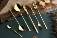 FALEZ MOSİ GOLD 36 PARÇA ÇATAL KAŞIK BIÇAK TAKIMI