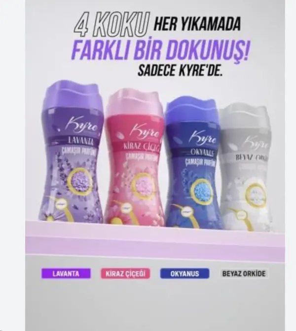 KYRE ÇAMAŞIR PARFÜMÜ 48 Lİ (KADİR EZİLDİ ÜRÜNÜ)