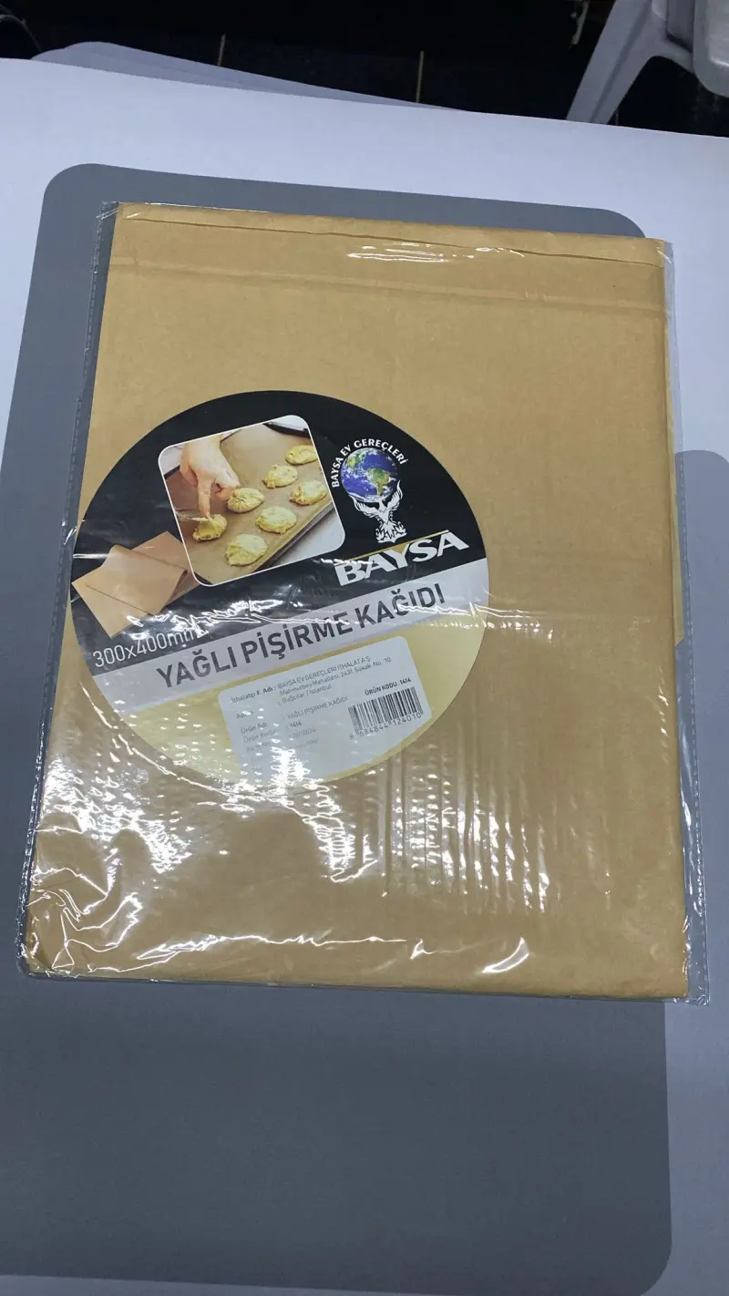 baysa pişirme kağıdı