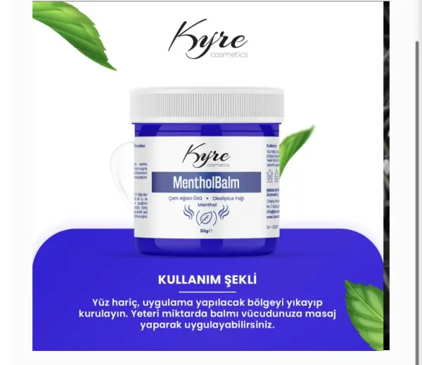 KYRE MENTHOL BALM (KADİR EZİLDİ ÜRÜNÜ)