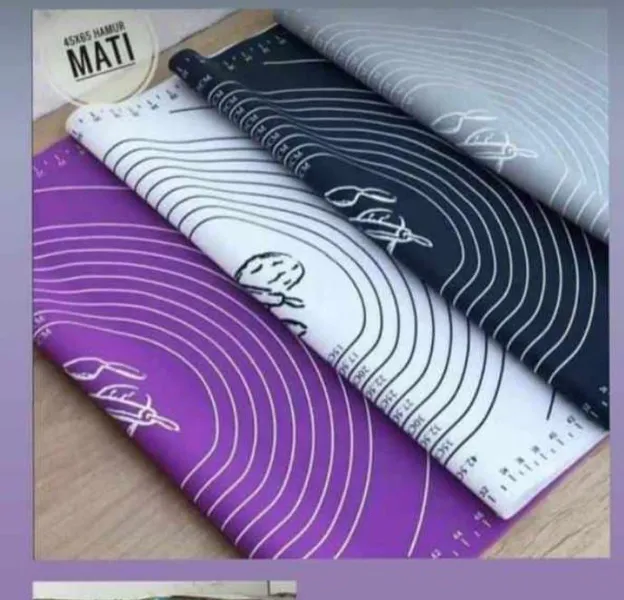 Hamur Matı 45*65 cm Büyük Boy Mor